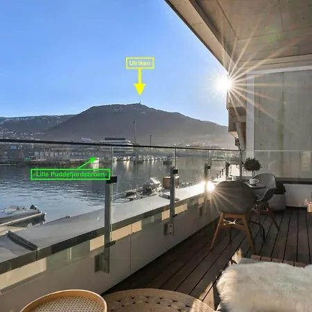 Dinbnb I Luxury With Views L Large Balcony * Bergen