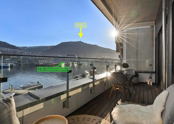 Dinbnb I Luxury With Views L Large Balcony * Bergen